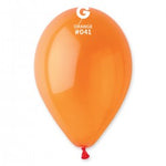 Crystal Balloon Orange G110-041 | 50 Balloons per Package of 12" each | Gemar Balloons USA