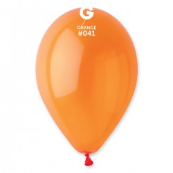 Crystal Balloon Orange G110-041 | 50 Balloons per Package of 12