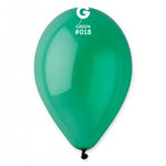 Crystal Balloon Green G110-018 | 50 Balloons per Package of 12" each