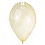 Crystal Balloon Pastel Yellow G120-015 | Gemar Balloons USA