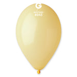 Solid Balloon Baby Yellow G110-043 | 50 balloons per package of 12'' each