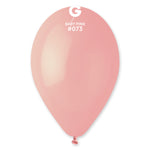 Solid Balloon Baby Pink G110-073 | 50 balloons per package of 12'' each