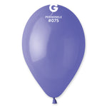 Solid Balloon Periwinkle G110-075 | 50 balloons per package of 12'' each | Gemar Balloons USA