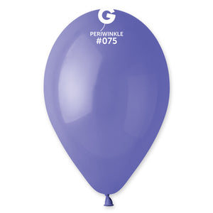 
            
                Load image into Gallery viewer, Solid Balloon Periwinkle G110-075 | 50 balloons per package of 12&amp;#39;&amp;#39; each | Gemar Balloons USA
            
        