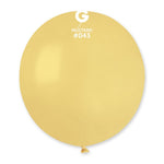Solid Balloon Baby Yellow G150-043 | 25 balloons per package of 19'' each