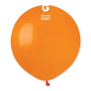 Solid Balloon Orange G150-004 | 25 balloons per package of 19'' each