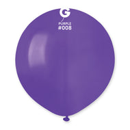 Solid Balloon Purple G150-008 | 25 balloons per package of 19'' each