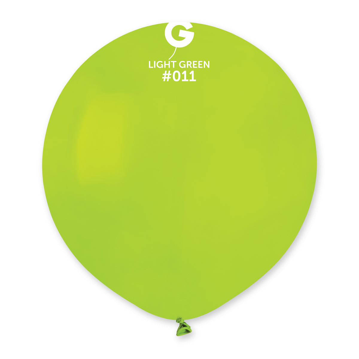 Solid Balloon Light Green G150-011 | 25 balloons per package of 19'' each