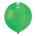 Solid Balloon Green G150-012 | 25 balloons per package of 19'' each