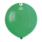Solid Balloon Green G150-013 | 25 balloons per package of 19'' each