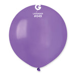 Solid Balloon Lavender G150-049 | 25 balloons per package of 19'' each