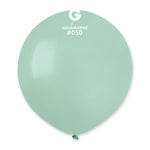 Solid Balloon Aquamarine G150-050 | 25 balloons per package of 19'' each