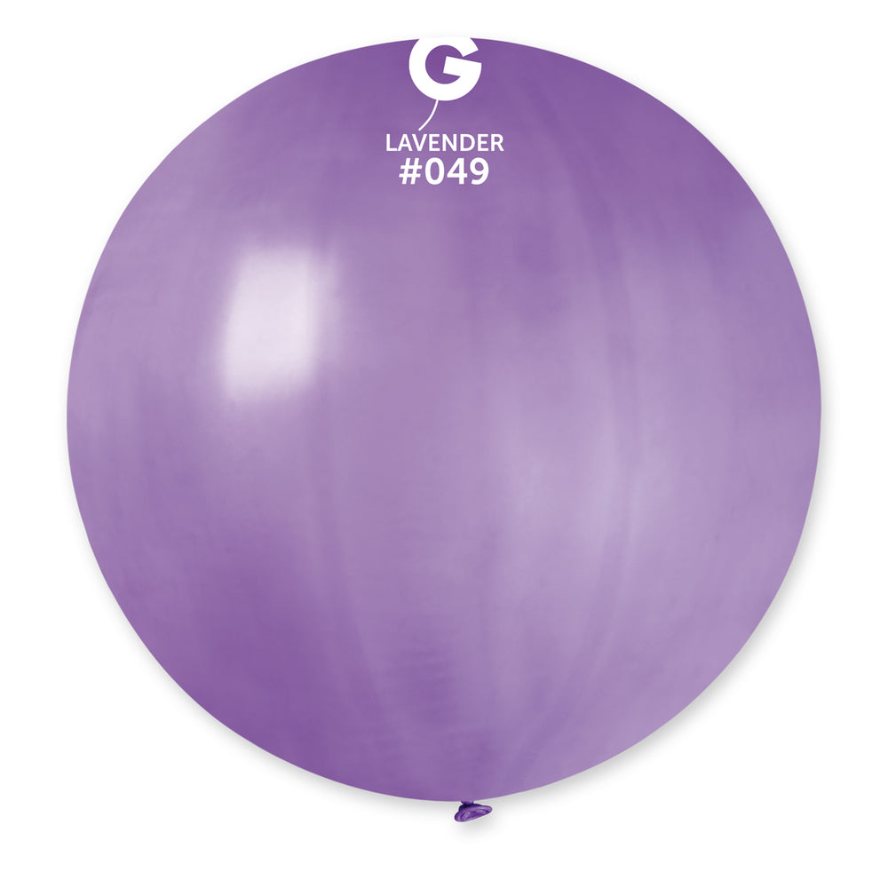 Solid Balloon Lavender G30-049 | 1 balloons per package of 31''