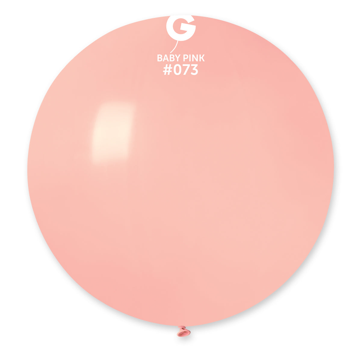 Solid Balloon Baby Pink G30-073 | 1 balloon per package of 31''