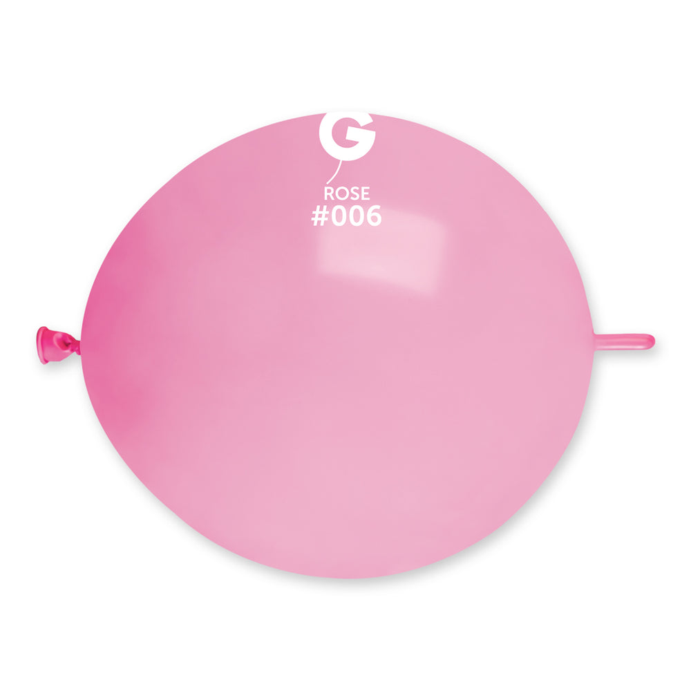 Solid Balloon Rose GL13-006 | 50 balloons per package of 13'' each