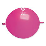 Solid Balloon Fuchsia GL13-007 | 50 balloons per package of 13'' each