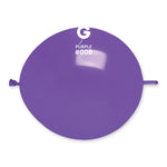 Solid Balloon Purple GL13-008 | 50 balloons per package of 13'' each