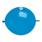 Solid Balloon Blue GL13-010 | 50 balloons per package of 13'' each