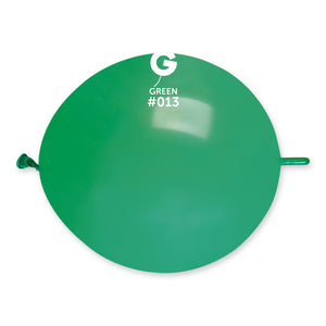 Solid Balloon Green GL13-013 | 50 balloons per package of 13'' each