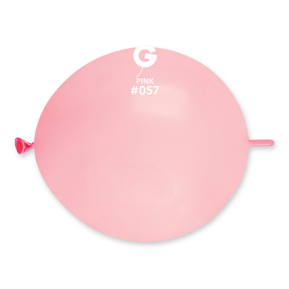 Solid Balloon Pink GL13-057 | 50 balloons per package of 13'' each