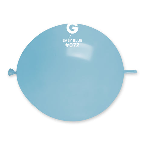 Solid Balloon Baby Blue GL13-072 | 50 balloons per package of 13'' each