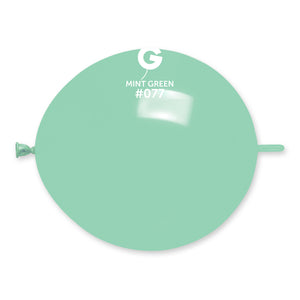 Solid Balloon Mint Green GL13-077 | 50 balloons per package of 13'' each