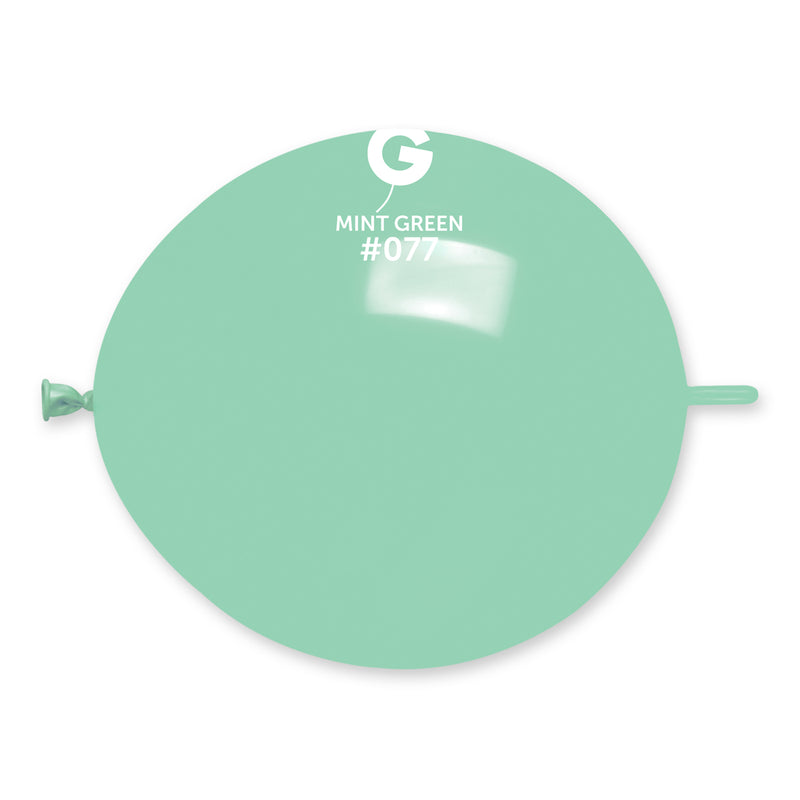Solid Balloon Mint Green GL13-077 | 50 balloons per package of 13'' each