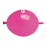 Solid Balloon Fuchsia GL6-007 | 100 balloons per package of 6'' each