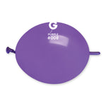 Solid Balloon Purple GL6-008 | 100 balloons per package of 6'' each