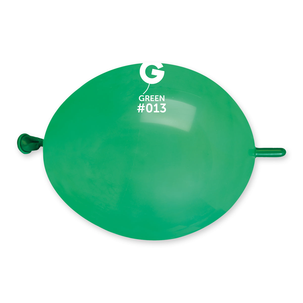 Solid Balloon Green GL6-013 | 100 balloons per package of 6'' each