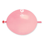 Solid Balloon Pink GL6-057 | 100 balloons per package of 6'' each