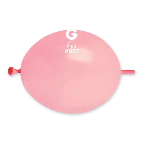 Solid Balloon Pink GL6-057 | 100 balloons per package of 6'' each