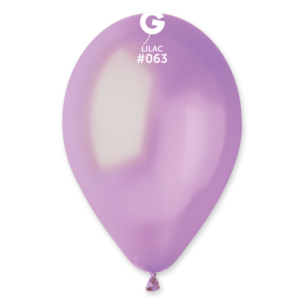 Metallic Balloon Lavander GM110-063 | 50 balloons per package of 12'' each