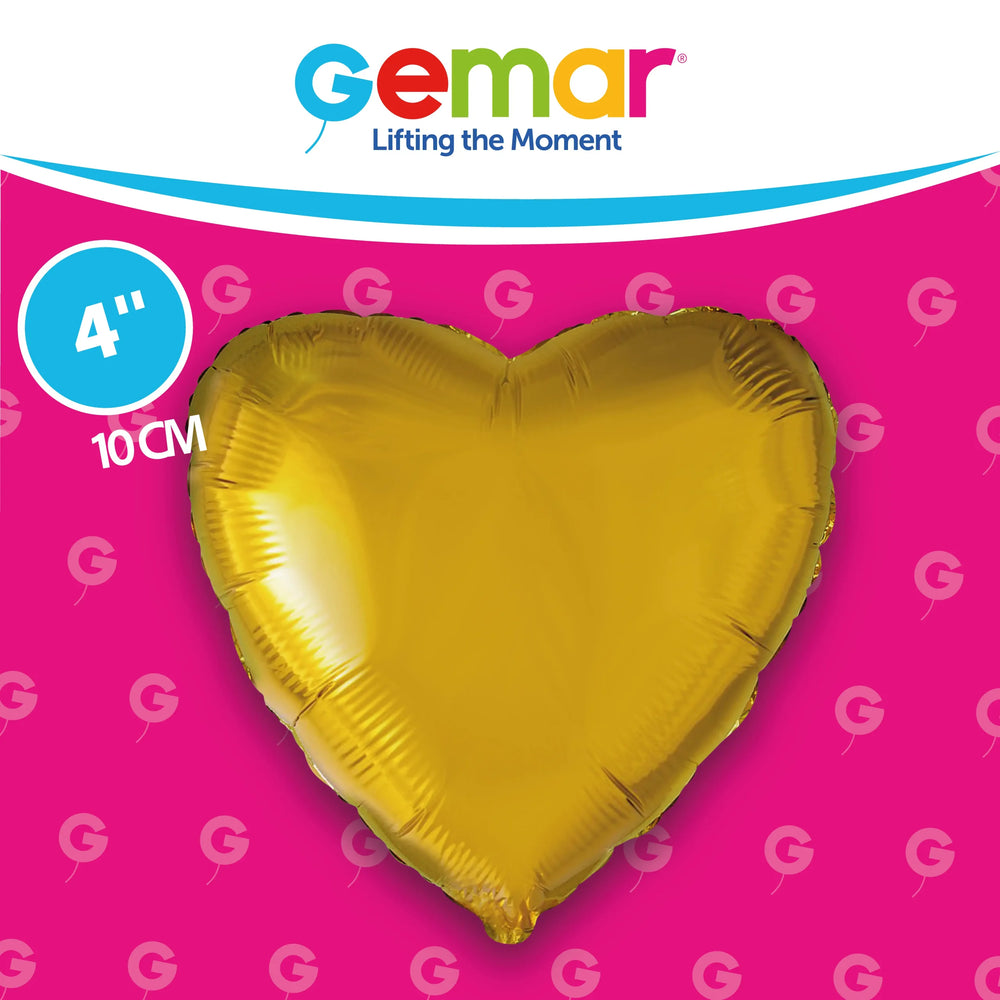
            
                Load image into Gallery viewer, Gold Heart Gemar Single Pack 4&amp;quot; 9&amp;quot; 18&amp;quot; 32&amp;quot; (Choose your Size)
            
        