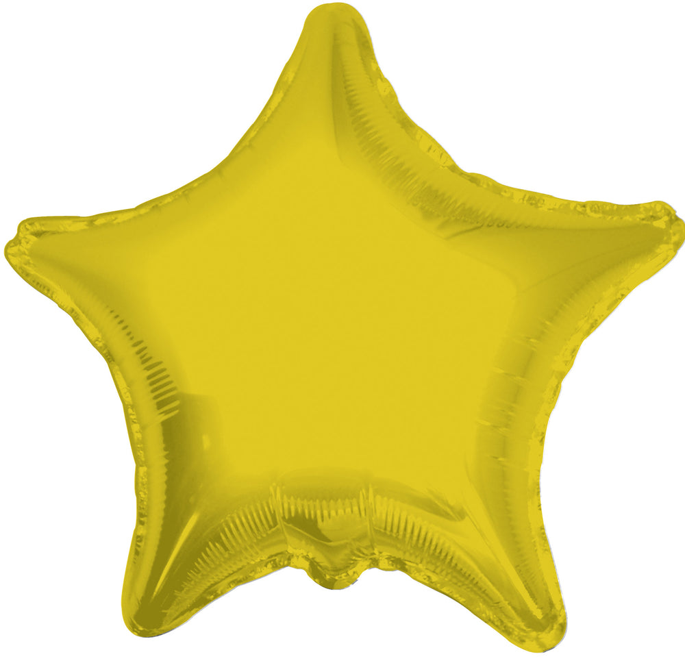 Star Balloons 18" Single Pack (Choose Your Color)