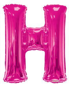 Letters A to Z Hot Pink Foil Balloon - 14" and 34" in each. (Choose your letter and Size)