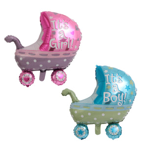 Stroller Shaped Foil Balloon - 36" in each (Choose your color)