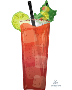 Happy Hour Bloody Mary | Foil Balloon