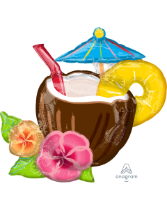 
            
                Load image into Gallery viewer, Happy Hour Coconut Pina Colada | Foil Balloon
            
        
