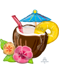 Happy Hour Coconut Pina Colada | Foil Balloon