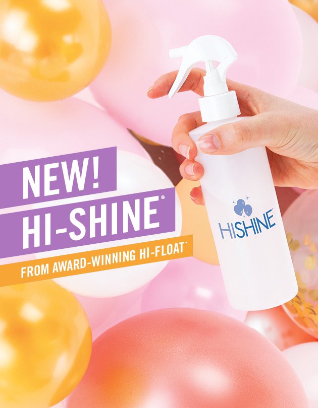 Hi-Shine 8 Oz (Glowing Spray) – A. L. Party Balloons