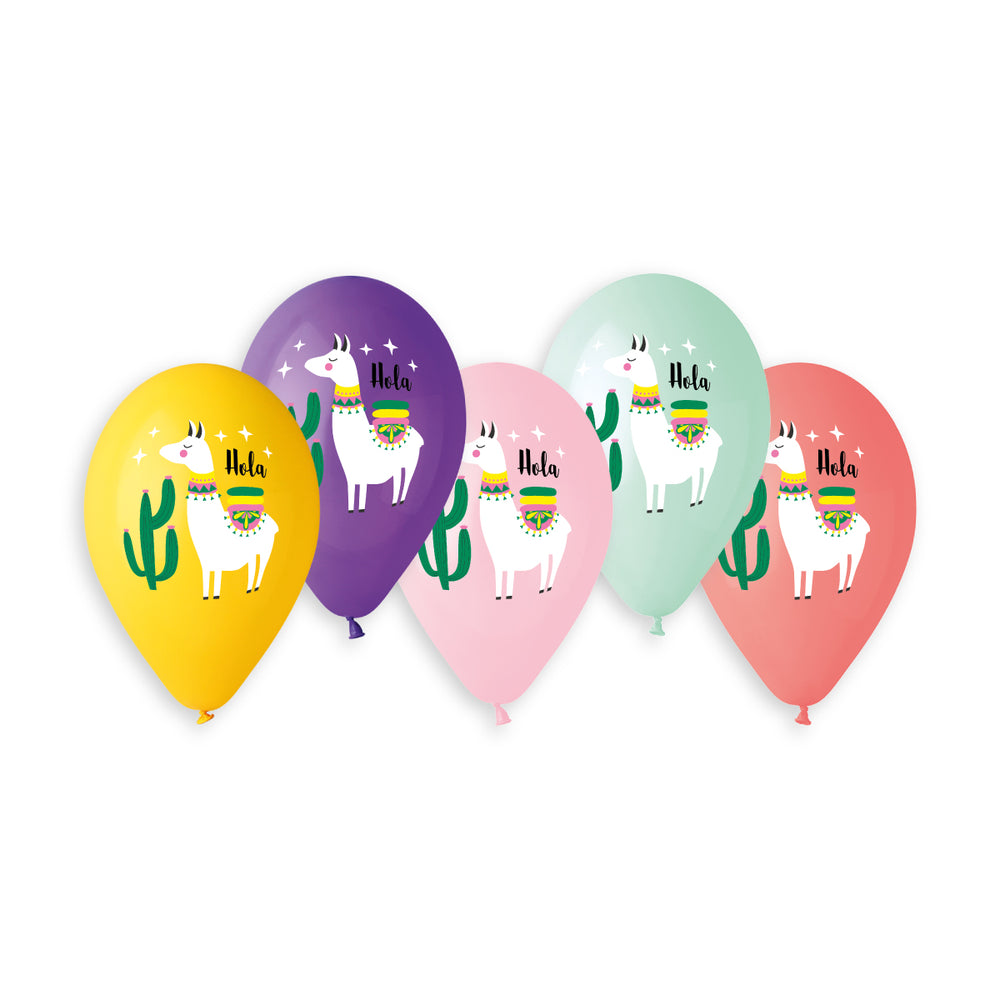 Lama Printed Balloon GS120-788 | 50 balloons per package of 13'' each
