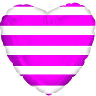 2 Heart Shaped Foil Balloon 18" in (Choose your design)