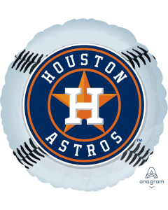 Houston Astros Foil Balloon 18"