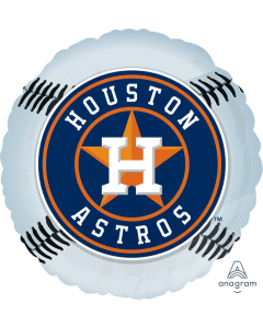Houston Astros Foil Balloon 18