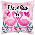 Love You Flamingos – Single Pack 18"