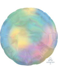 Iridescent and Ombre Mylar Round ( Choose Your Color ) 18"
