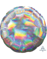 Iridescent and Ombre Mylar Round ( Choose Your Color ) 18"