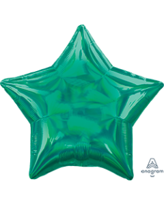 
            
                Load image into Gallery viewer, 2 Iridescent Star Shaped Foil Balloon 18&amp;quot; Package (Choose your color)
            
        