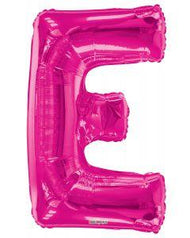 Letters A to Z Hot Pink Foil Balloon - 14" and 34" in each. (Choose your letter and Size)
